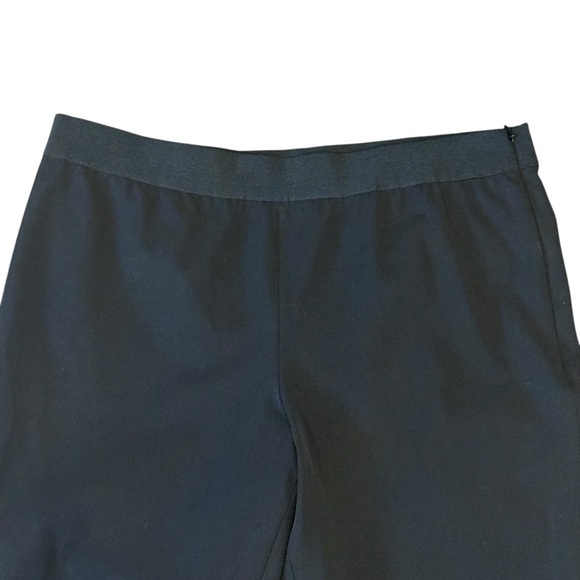 COS Slim Fit Mid Rise Elasticized Trouser Dress Pants in Black Women’s 12 - Picture 3 of 5
